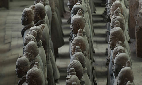 The Terra Cotta Warriors